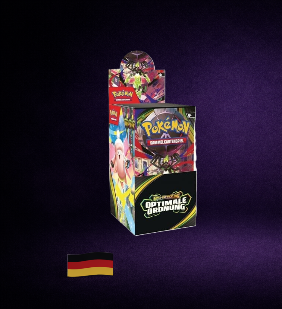 Pokémon Mega-Entwicklung – Optimale Ordnung Display (18 Booster)