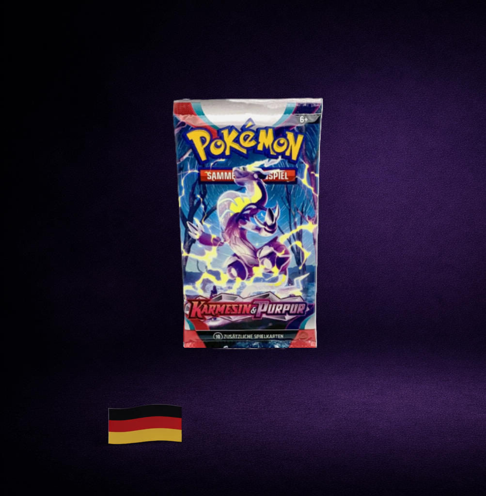 Pokémon Karmesin & Purpur: Basis-Set – Boosterpack (Deutsch)