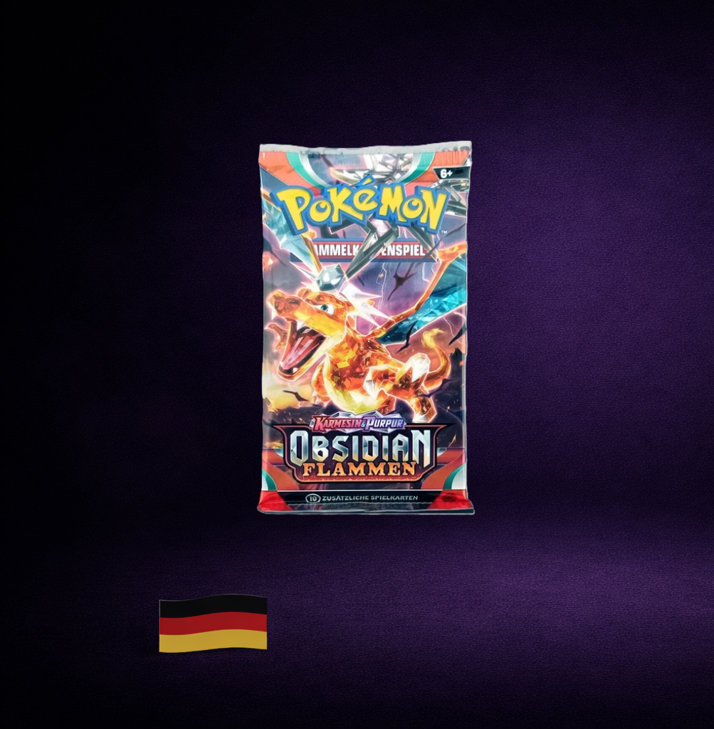 Pokémon Karmesin & Purpur: Obsidianflammen – Boosterpack (Deutsch)
