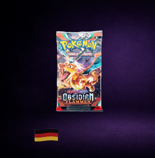 Pokémon Karmesin & Purpur: Obsidianflammen – Boosterpack (Deutsch)