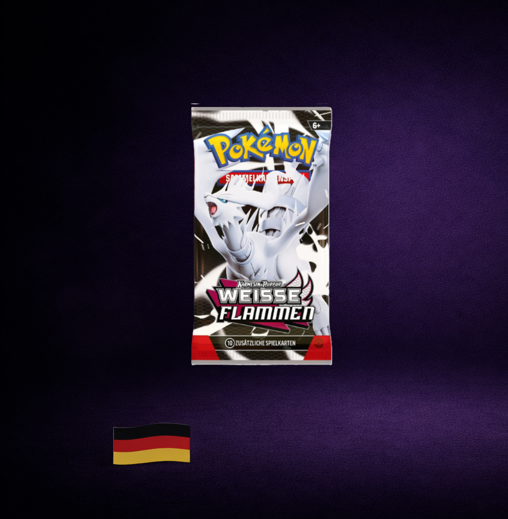 Pokémon Karmesin & Purpur: Weiße Flammen – Boosterpack (Deutsch)